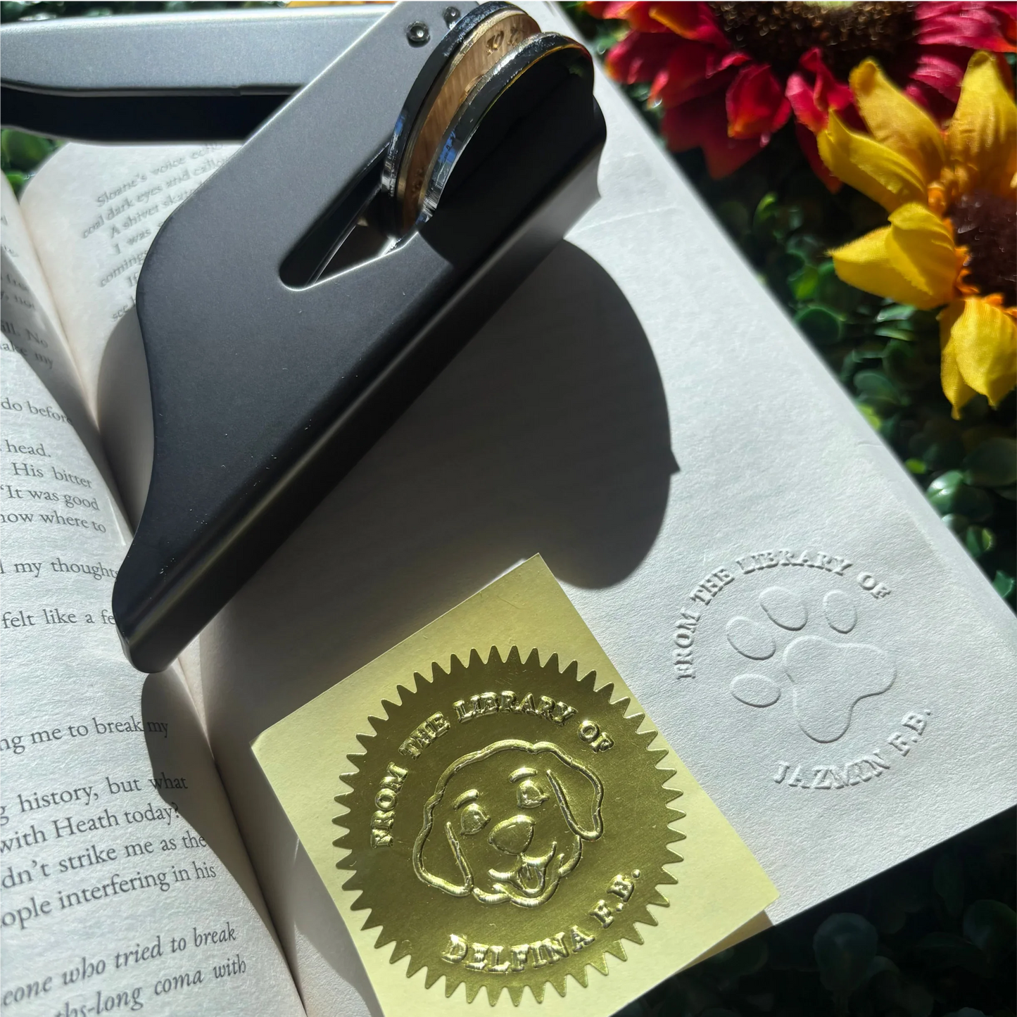 Dog Book Embosser