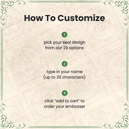 Custom Book Embosser