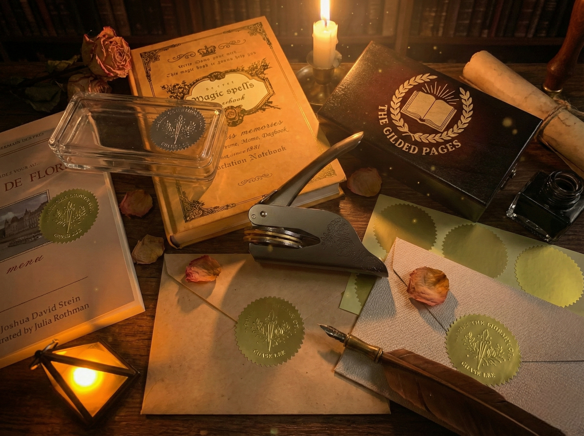 A Personal Book Embosser Made Just for You