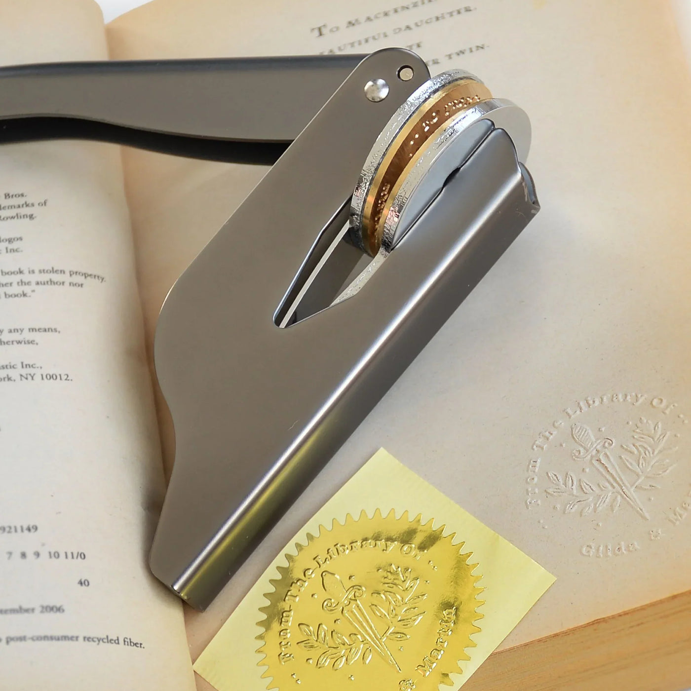 Custom Book Embosser